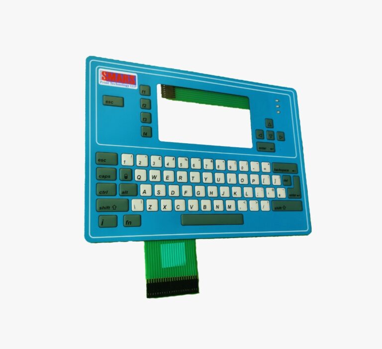 Membrane Keypad With Bezel